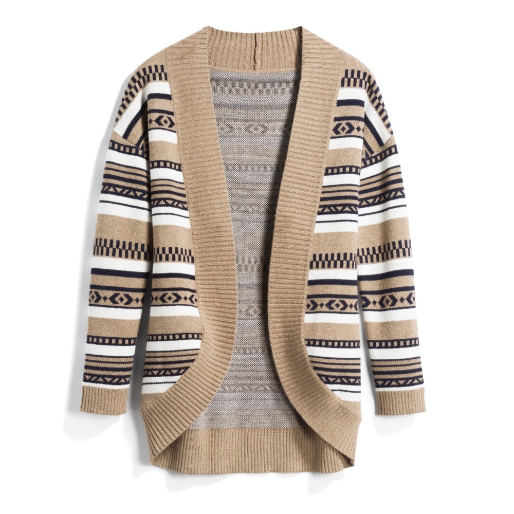 Honey Bunch Patterned Cardigan